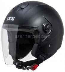 JET HELMET IXS130 1.0 MATT BLACK