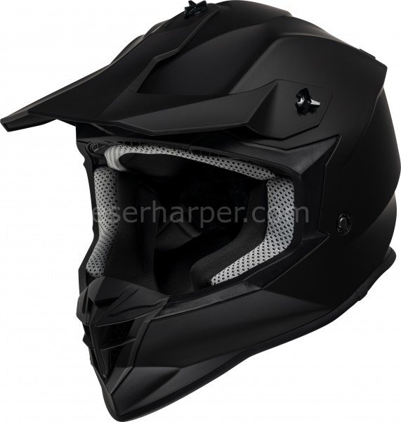 MOTOCROSS HELMET IXS362 1.0 MATT BLACK