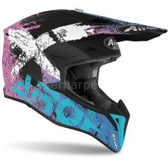 Airoh Wraap Smile Violet Matt Helmet