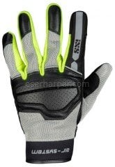 CLASSIC GLOVE EVO-AIR BLACK-LIGHT GREY-NEON YELLOW