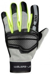 CLASSIC WOMEN`S GLOVE EVO-AIR BLACK-LIGHT GREY-NEON YELLOW