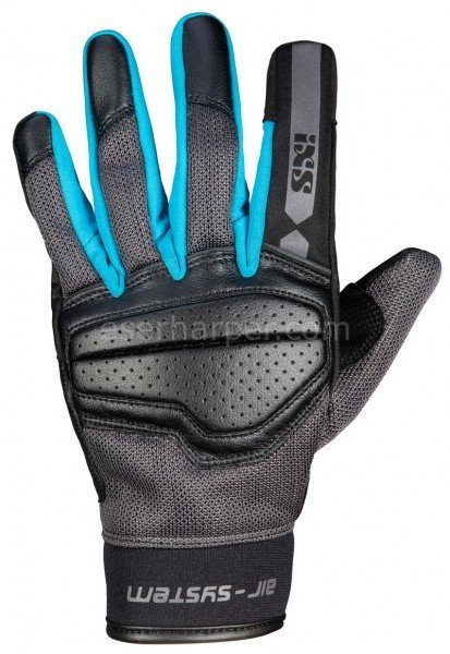 CLASSIC WOMEN`S GLOVE EVO-AIR BLACK-TURQUOISE