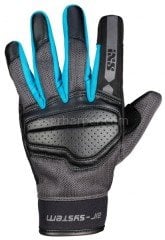 CLASSIC WOMEN`S GLOVE EVO-AIR BLACK-TURQUOISE