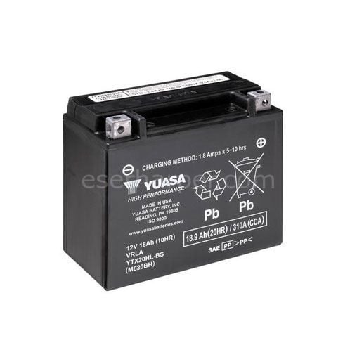 Yuasa Battery YTX20HL-BS