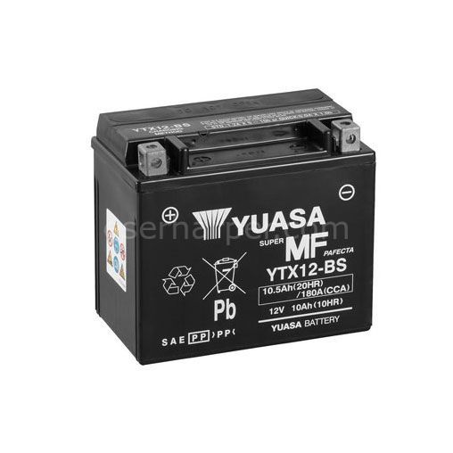 Yuasa Battery YTX12-BS