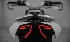 Italjet Dragster 200 Anthracite / Red / White