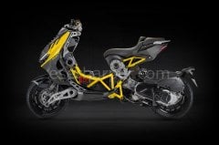 Italjet Dragster 200 Anthracite/Yellow