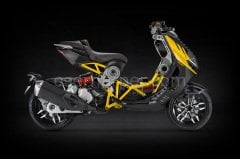 Italjet Dragster 200 Anthracite/Yellow