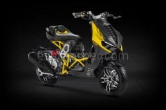 Italjet Dragster 200 Anthracite/Yellow