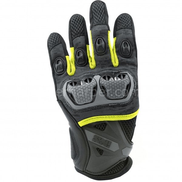 TOUR LT GLOVE MONTEVIDEO-AIR S BLACK-GREY-YELLOW