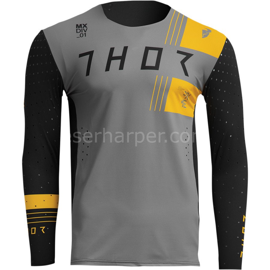 PRIME STRIKE GRAY/LEMON JERSEY