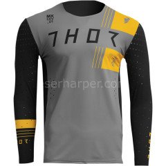 PRIME STRIKE GRAY/LEMON JERSEY