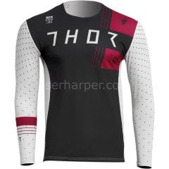 PRIME STRIKE VINTAGE WHITE/MAROON JERSEY