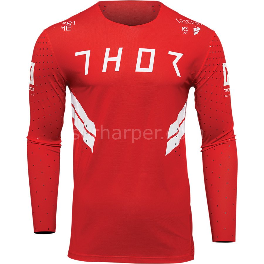 PRIME HERO RED/WHITE JERSEY