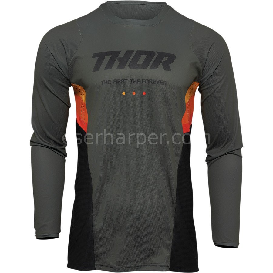 PULSE REACT ARMY/BLACK JERSEY