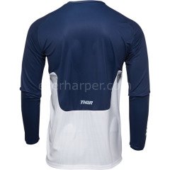 PULSE REACT NAVY/WHITE JERSEY