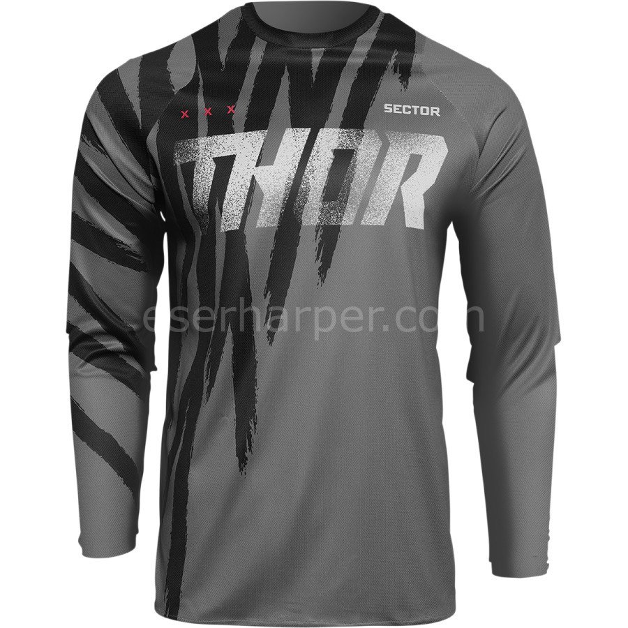 SECTOR TEAR CHARCOAL/BLACK JERSEY