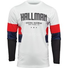 HALLMAN DIFFER DRAFT WHITE/RED/NAVY JERSEY
