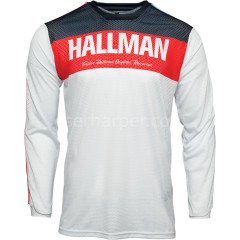 HALLMAN TAPID RED/WHITE/BLUE AIR JERSEY