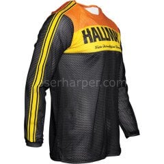 HALLMAN TAPID BLACK/ORANGE AIR JERSEY
