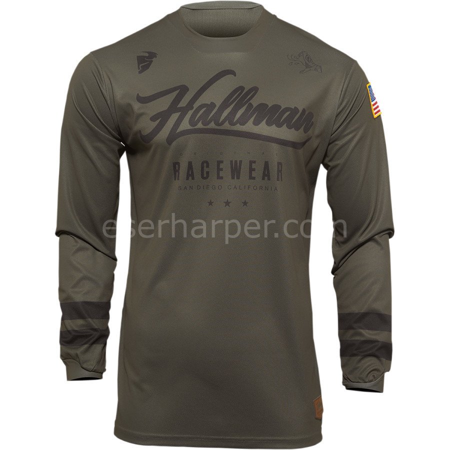 HALLMAN HOPETOWN ARMY/BLACK JERSEY