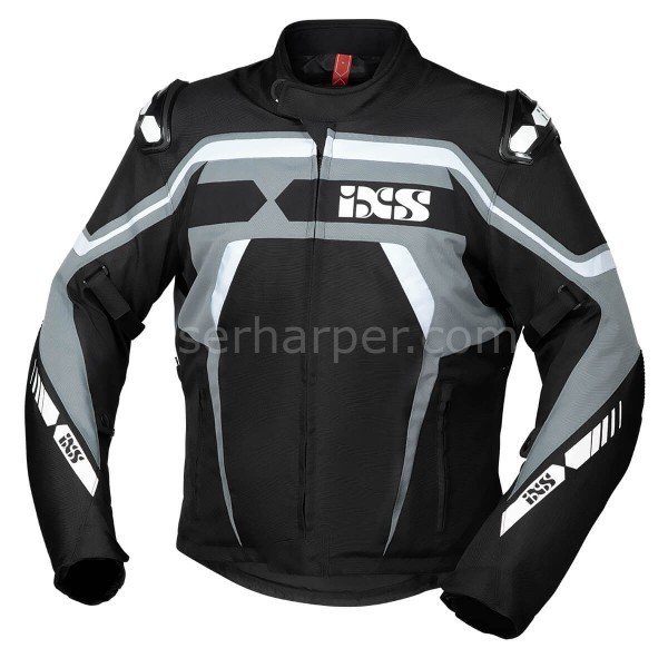 SPORTS JACKET RS-700-ST BLACK-GREY-WHITE