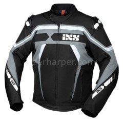 SPORTS JACKET RS-700-ST BLACK-GREY-WHITE