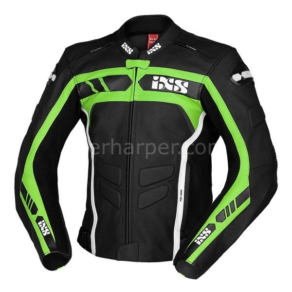 SPORTS LD JACKET RS-600, BLACK- FLUO GREEN-WHITE