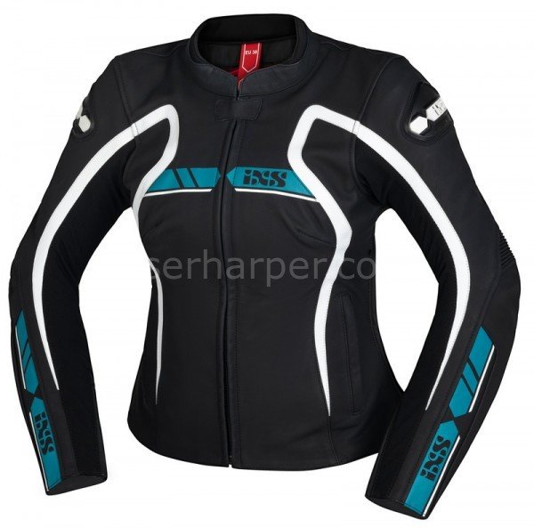 SPORTS LD WOMEN`S JACKET RS-600 1.0 BLACK-TURQUOISE
