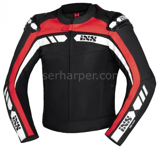 SPORTS LT JACKET RS-500 1.0 BLACK-RED-WHITE