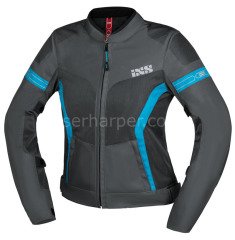 SPORTS WOMEN`S JACKET TRIGONIS-AIR DARK GREY-GREY-TURQUOISE