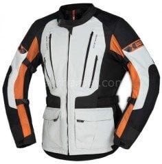 TOUR JACKET LENNIK-ST BLACK-LIGHT GREY-BROWN