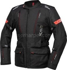 TOUR JACKET LORIN-ST BLACK-RED