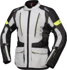 TOUR JACKET LORIN-ST LIGHT GREY-BLACK-NEON YELLOW