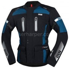 TOUR JACKET PACORA-ST BLACK-AZURE