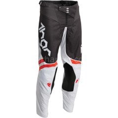 PULSE CUBE LIGHT GRAY RED ORANGE PANT