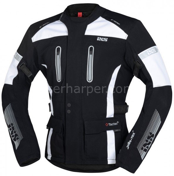 TOUR JACKET PACORA-ST BLACK-WHITE