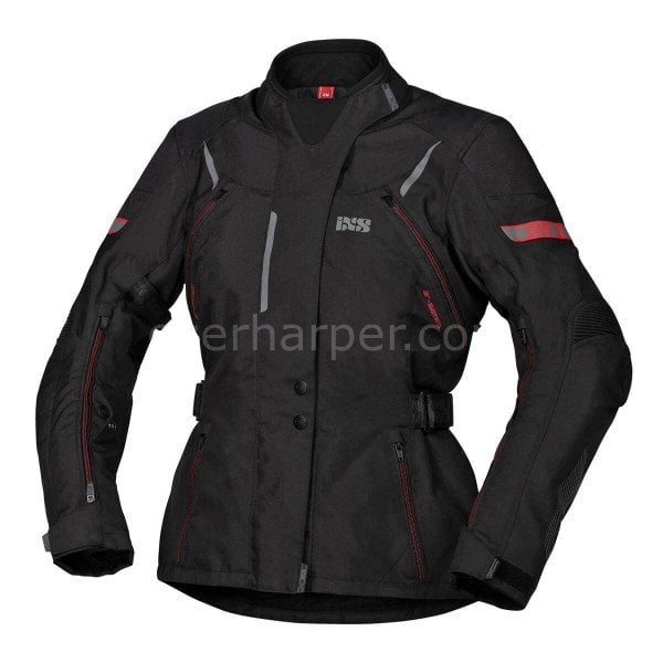 TOUR WOMEN`S JACKET LIZ-ST BLACK-RED