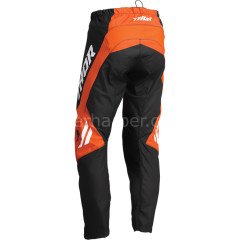 SECTOR CHEV CHARCOAL RED ORANGE PANT