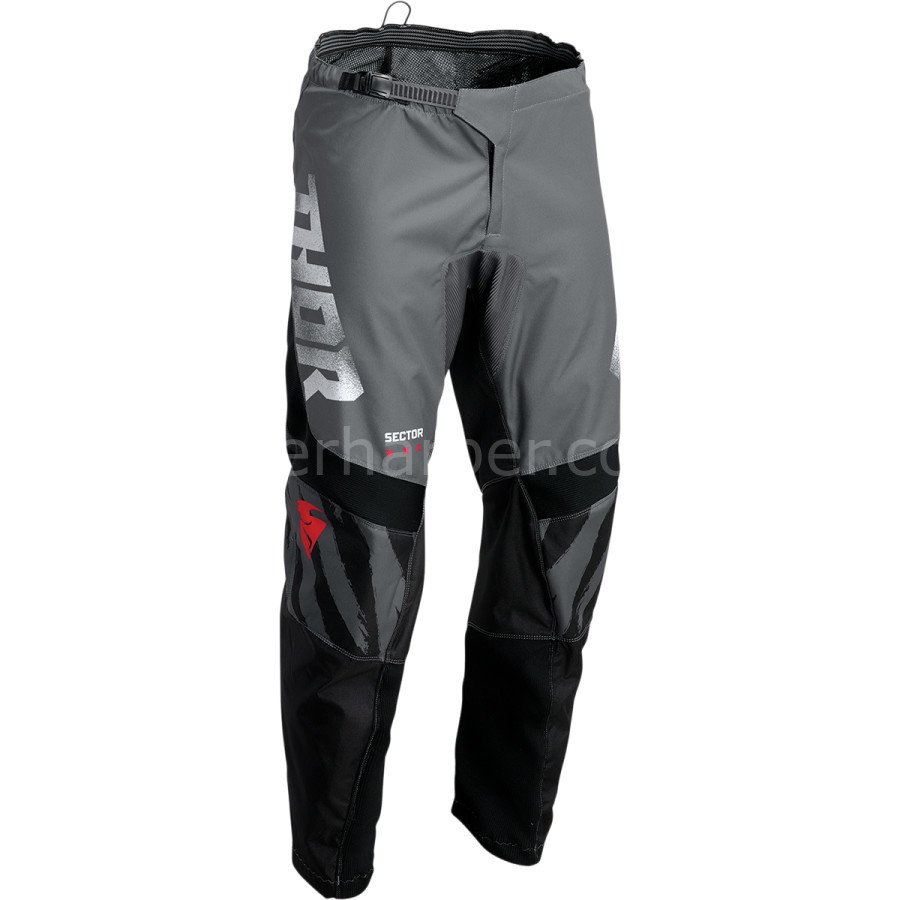 SECTOR TEAR GRAY BLACK PANT