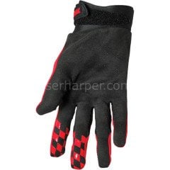 DRAFT RED BLACK GLOVE