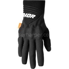 REBOUND BLACK WHITE GLOVE