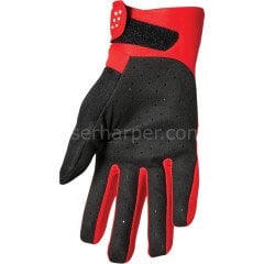 SPECTRUM RED WHITE COLD WEATHER GLOVE