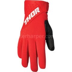 SPECTRUM RED WHITE COLD WEATHER GLOVE