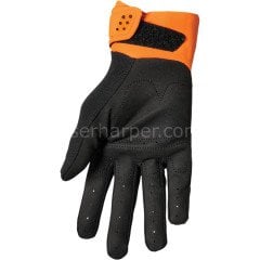 SPECTRUM FLO ORANGE BLACK GLOVE