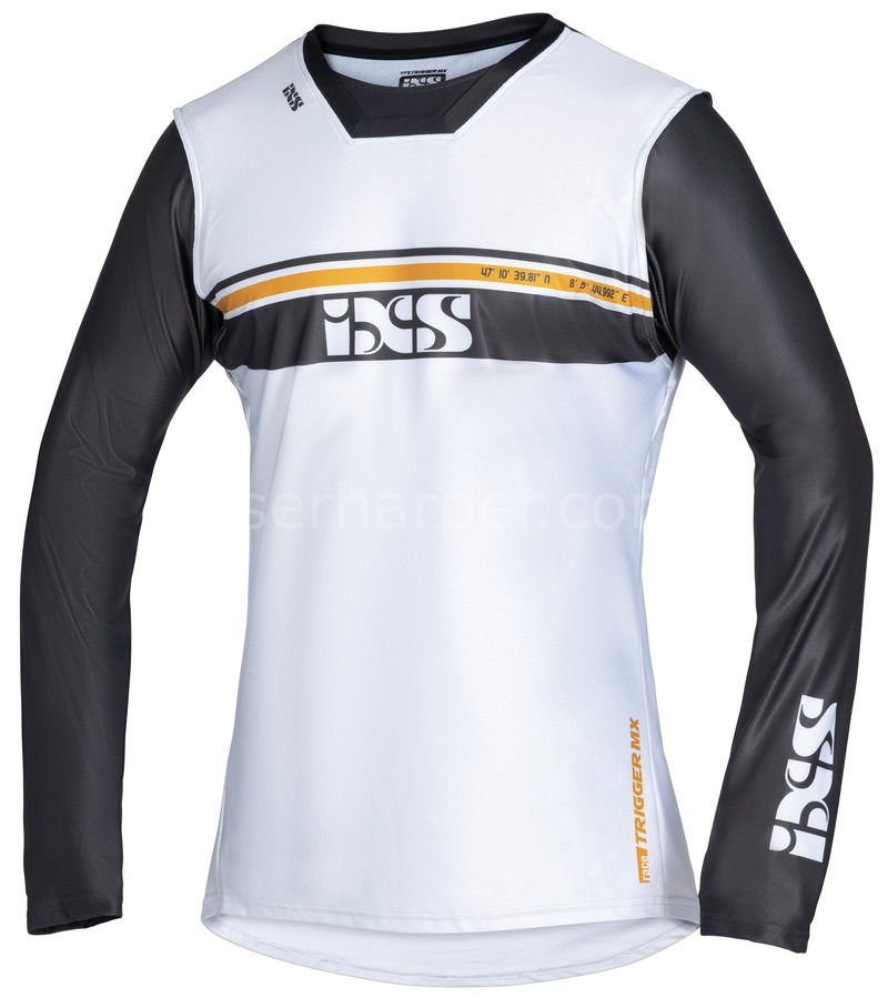 TRIGGER MX JERSEY 2.0 WHITE-ANTHRACITE-BROWN