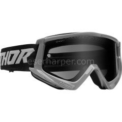 COMBAT RACER SAND GRAY BLACK GOGGLE