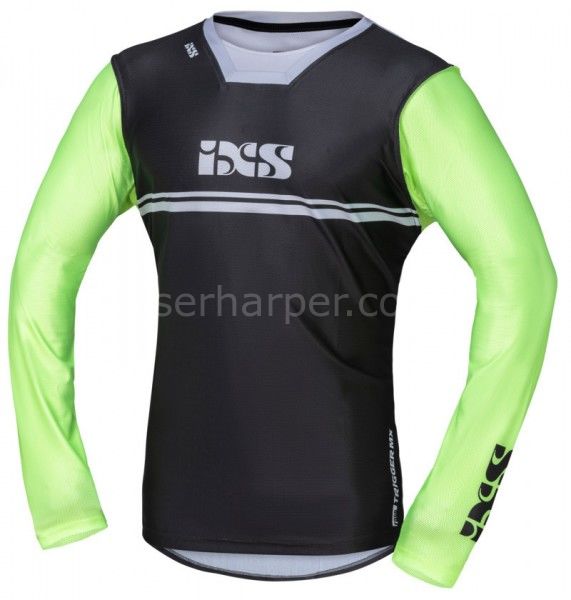 TRIGGER MX JERSEY 4.0 ANTHRAZIT-GRÜN FLUO-WEISS