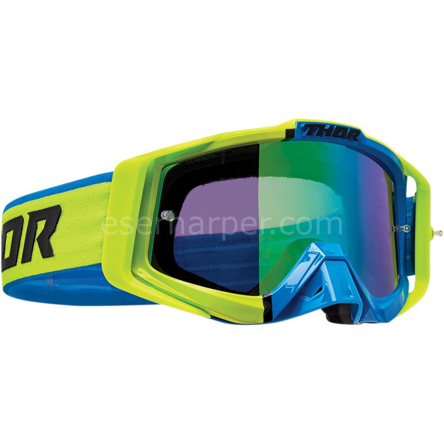 SNIPER PRO DIVIDE LIME BLUE GOGGLE