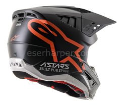 Supertech M5 Comps MX Helmet Fluorescent Orange
